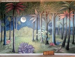 Bedroom Mural Of A Background From