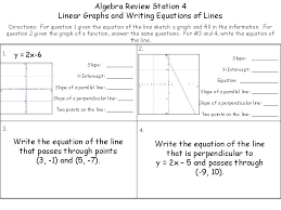 Algebra Review Station 1 Simplifying