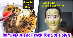 homemade face pack for skin whitening
