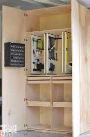 Garage Hand Tool Storage Cabinet Plans