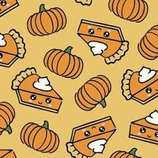 pumpkin pie fabric wallpaper and home