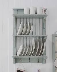 Blue Kitchen Plate Rack From The White