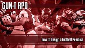 how to design a football practice you