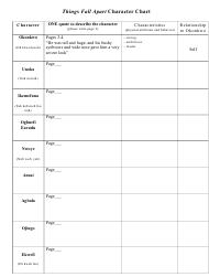 Character Charts Pdf Templates Download Fill And Print For