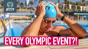 i did every olympic event in one swim