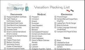 International Travel Packing List For Kids New Company Driver