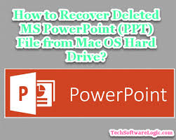 Solved Recover Deleted Lost Ms Powerpoint Ppt File On Apple Mac Os
