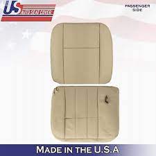 Top Bottom Leather Seat Covers Tan