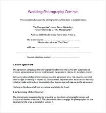 Wedding Photography Contract Pdf Cycling Studio