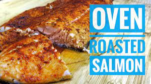 crispy skin oven roasted salmon