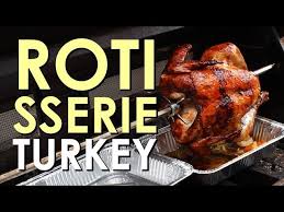how to rotisserie cook a turkey art