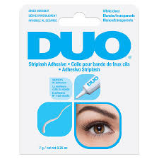 duo eyelash adhesive clear white