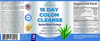 15 day colon cleanse and detox herbal