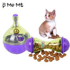Why does my cat need a puzzle feeder? Pmemt New Cat Iq Treat Toy Smarter Interactive Kitten Ball Toys Pet Food Dispenser Puzzle Feeder For Cats Playing Training Cat Toys Aliexpress