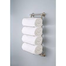 Diy Towel Rack Bathroom Towel Storage