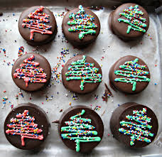 chocolate covered oreos and iced