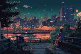 lofi anime images free on