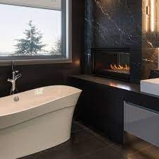 Inspired Bathroom Fireplace Ideas For