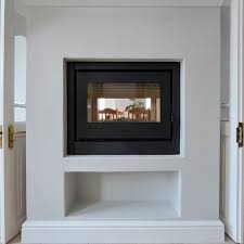 Cubo 700 Double Sided Insert Fireplace