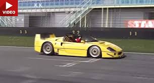 an open top 960hp ferrari f40 is as