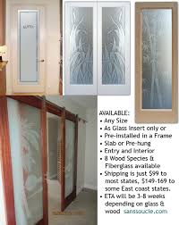 Obscure Frosted Glass Interior Doors