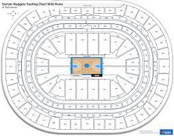 ball arena seating charts