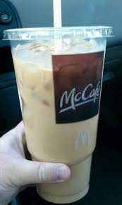 Carefully pour coffee into ice cube trays and freeze. Mcdonald S Caramel Iced Coffee Large Photo