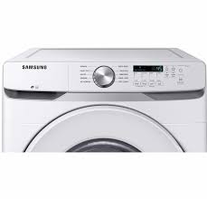 Get our free washing machine buying guide. Wf45t6000aw Samsung 27 4 5 Cu Ft Front Load Washer With Self Clean White