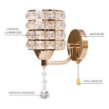 Lamqee 2 Light 9 In Gold Wall Sconce