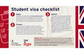 tier 4 student visa checklist gov uk