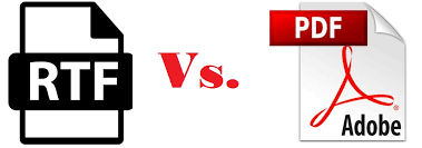 The red one or the green one? Rtf Vs Pdf Which One Is Better Online File Conversion Blog