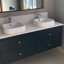 Wall Hung Vanity With Countertop Sink
