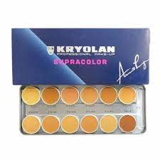 kryolan makeup palette at rs 3500 set