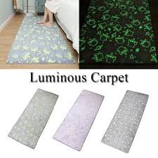 luminous plush fluffy rug children bed