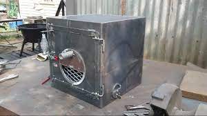 fire box build for barrel smoker you