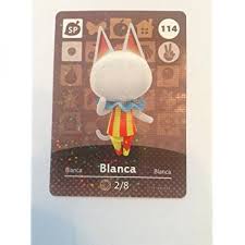 These amiibo card packs are pretty cool. Nintendo Animal Crossing Happy Home Designer Amiibo Card Blanca 114 200 Usa Version Walmart Com Walmart Com