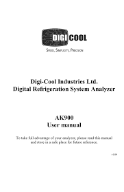Ak900 Manual V1 11 3 Digi Cool