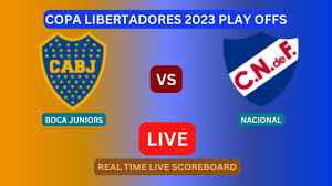 boca juniors vs nacional live score