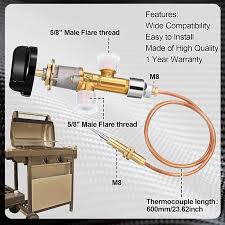 Low Pressure Gas Fireplace Valve Kit