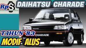 Каталоги автозапчасти легковые автомобили daihatsu charade хэтчбек iii. Daihatsu Charade G11 Tahun 83 Mulus Youtube