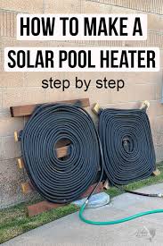 diy solar pool heater