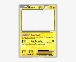 Check spelling or type a new query. Pokemon Blank Card Template Pokemon Black White Legendary Treasures Rare Transparent Png 420x590 Free Download On Nicepng