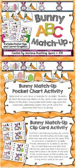 Bunny Abc Letter Matching Letter Matching Clip Cards