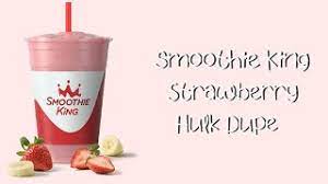 what is in the hulk from smoothie king