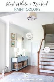 Best White And Neutral Paint Colors