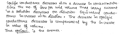 what is the effect of dilution on conductivity and molar conductivity of  solution?