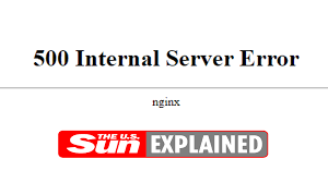 fix a 500 internal server error ...