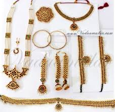 bharatanatyam jewelry sets
