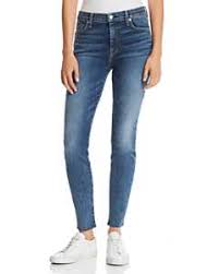 7 For All Mankind B Air Skinny Ankle Jeans In Black