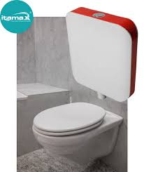 Design White Plastic Toilet Seat Cover